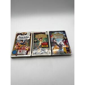New Walt Disney Masterpiece Snow White, Sleeping Beauty & Bambi VHS Sealed